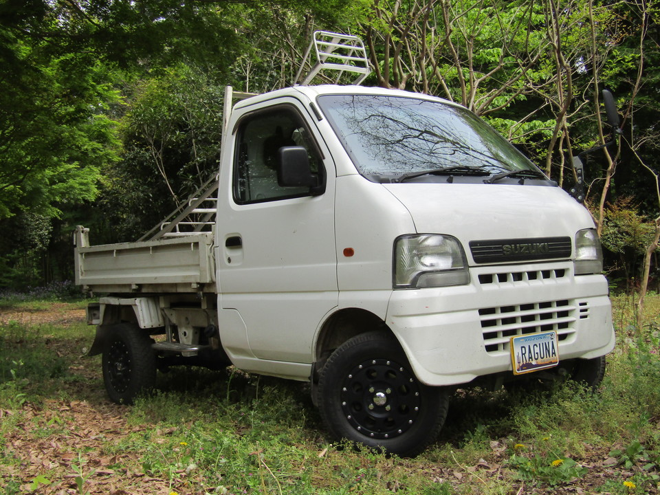 GALLERY : IMX12 + SUZUKI CARRY : 日本発 4WDブランド---RAGUNA,INC.：ラグナ株式会社  高性能・高品質・ニューデザインを追求し、常にユーザー様が求める最適性能ホイールを、フレキシブルに生産かつ安定的に供給する一貫生産供給体制こそが、ラグナの方針であり使命と  ...